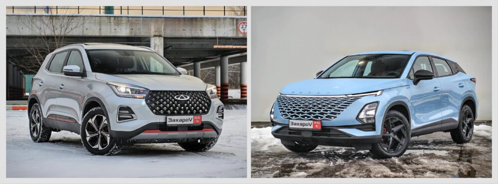 найти запчасти для китайских автомобилей Omoda C5 и Chery Tiggo 4 Pro