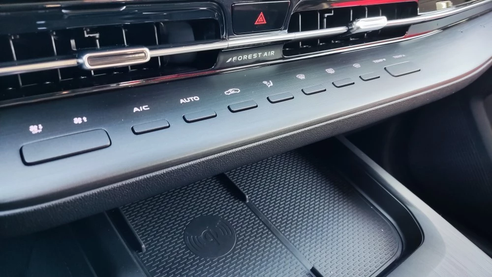 Changan CS55 Plus управление климатом панель кнопки