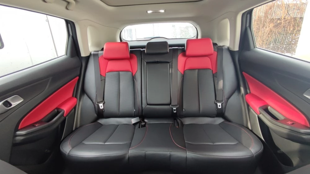 Changan CS55 Plus второй ряд сидений