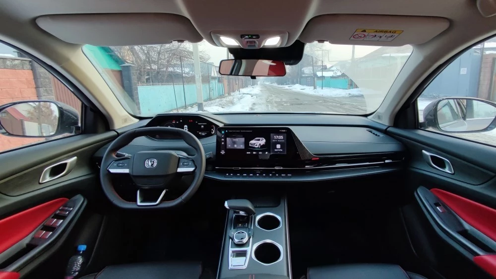 Changan CS55 Plus тест-драйв салон