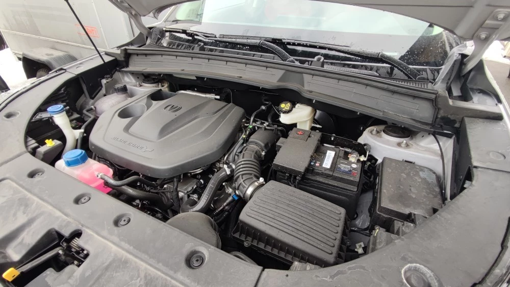 Changan CS55 Plus тест-драйв двигатель