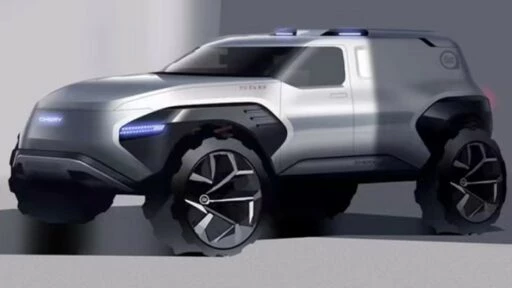 электрический внедорожник Chery S56 необычный дизайн