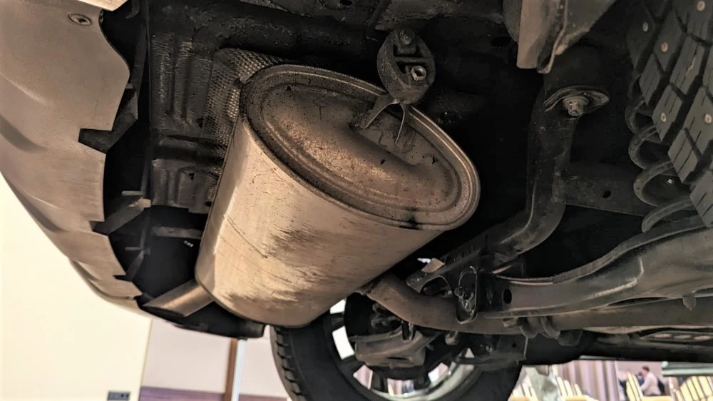 Chery Tiggo 7 Pro Max сдвоенные патрубки выхлопная система