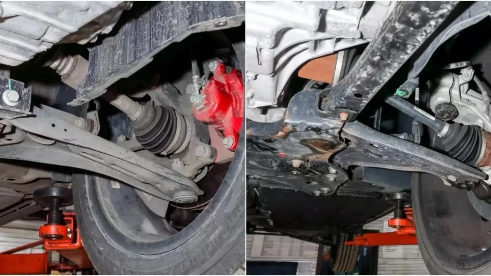 Geely Coolray и Volvo XC40 передние рычаги