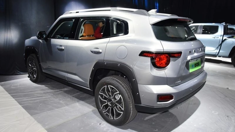 Haval H-Dog сзади сбоку автосалон Гуанчжоу
