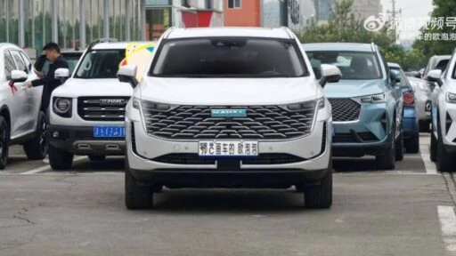 Haval H6 нового, четвертого поколения рендер спереди