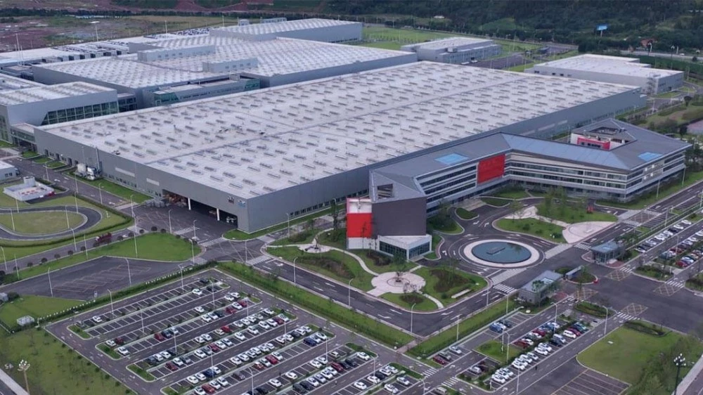 завод бренда Kaiyi в Китае