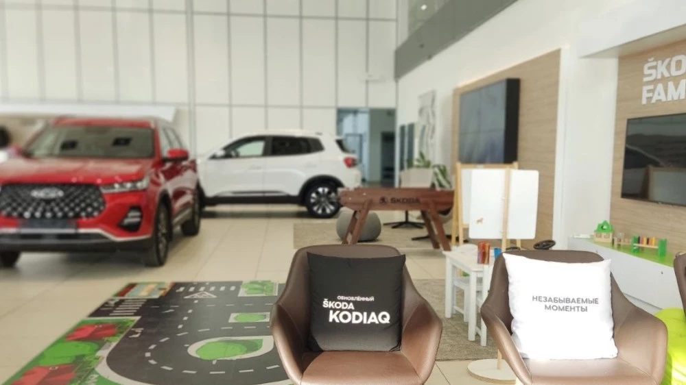 автосалон Skoda Chery