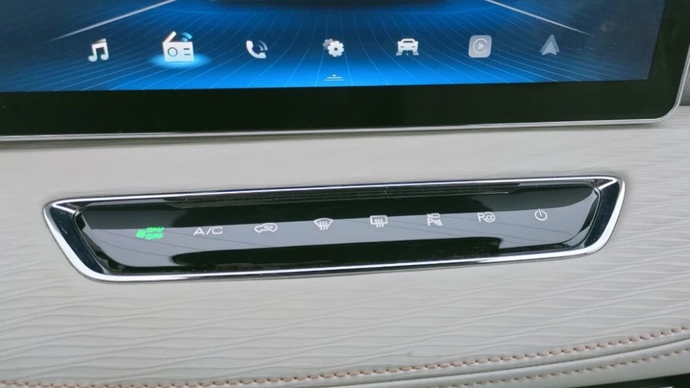 haval jolion сенсорные кнопки управление климатом