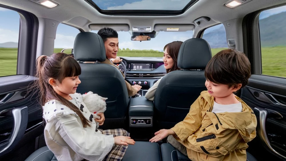 Changan CS95 Plus салон интерьер