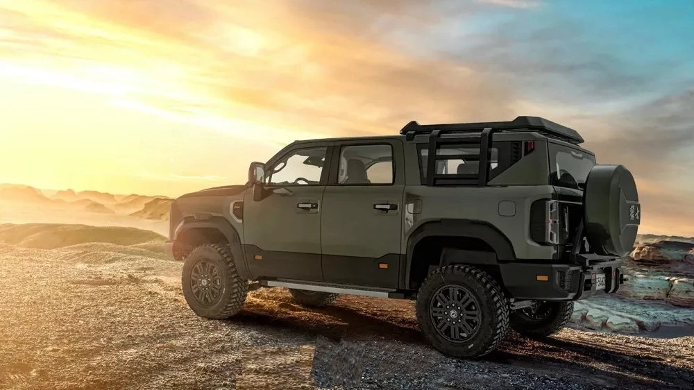 DongFeng Mengshi MS600 сзади сбоку