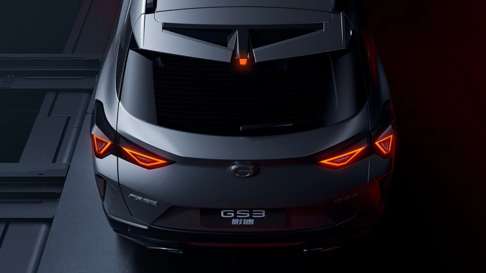 GAC GS3 второго поколения сзади