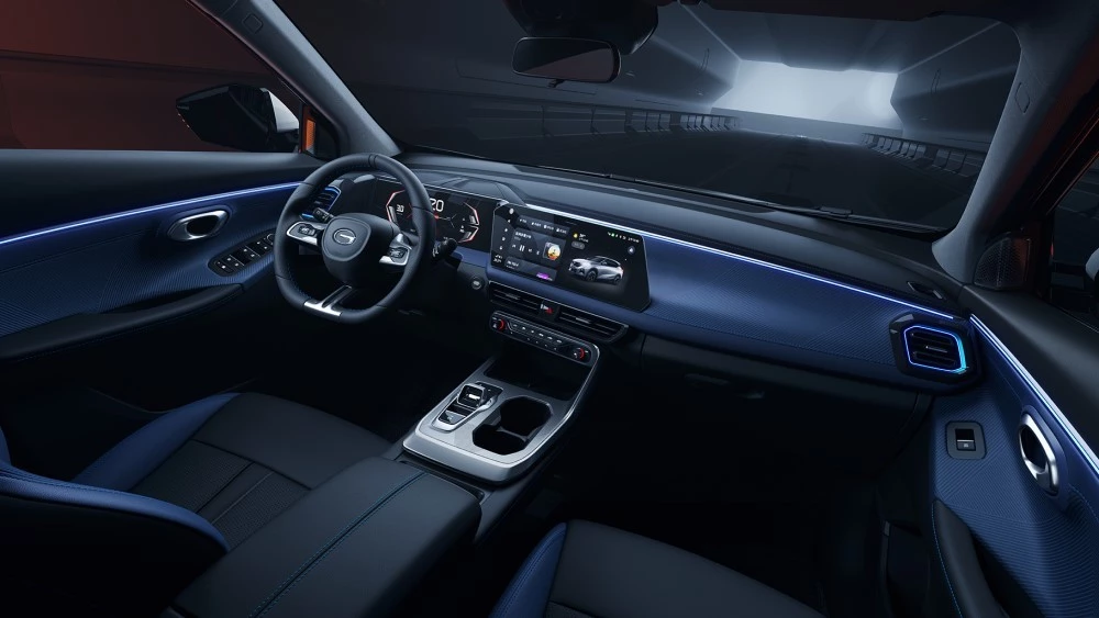 GAC GS3 второго поколения салон интерьер