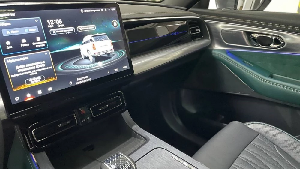 GAC GS8 второго поколения салон интерьер