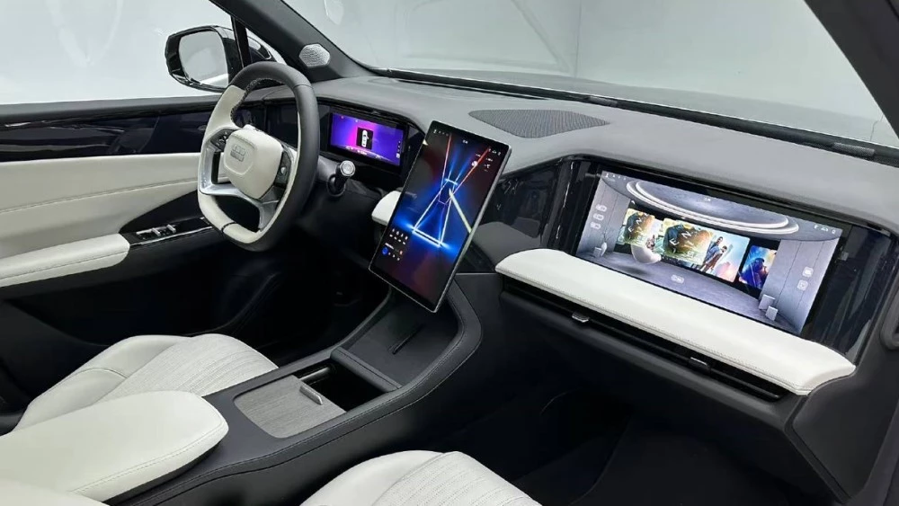 Geely Milky Way L7 салон интерьер