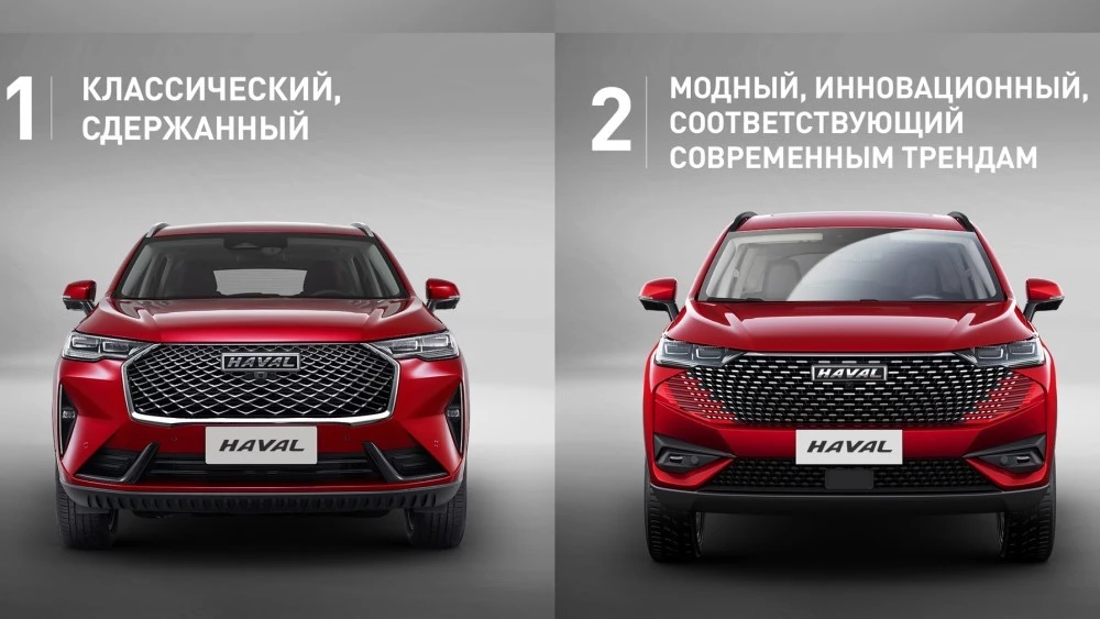 Haval H6 третьего поколения в России дизайн