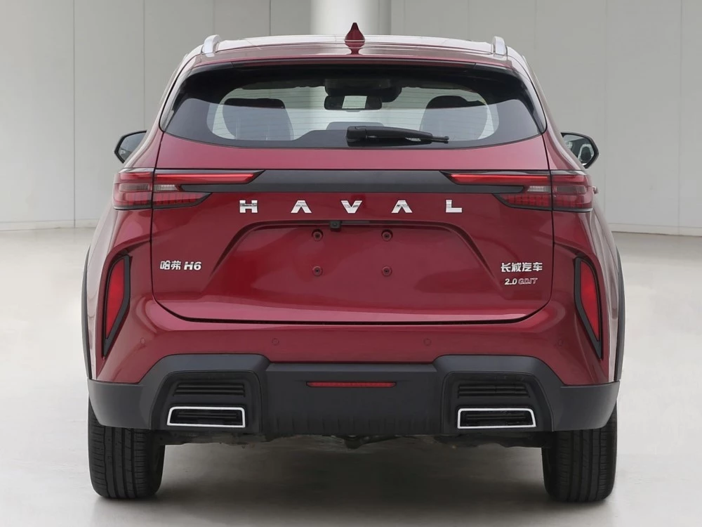 Haval H6 с новым дизайном сзади