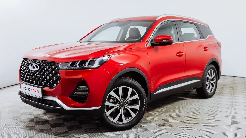 Chery tiggo 7 Pro Каширский спереди сбоку