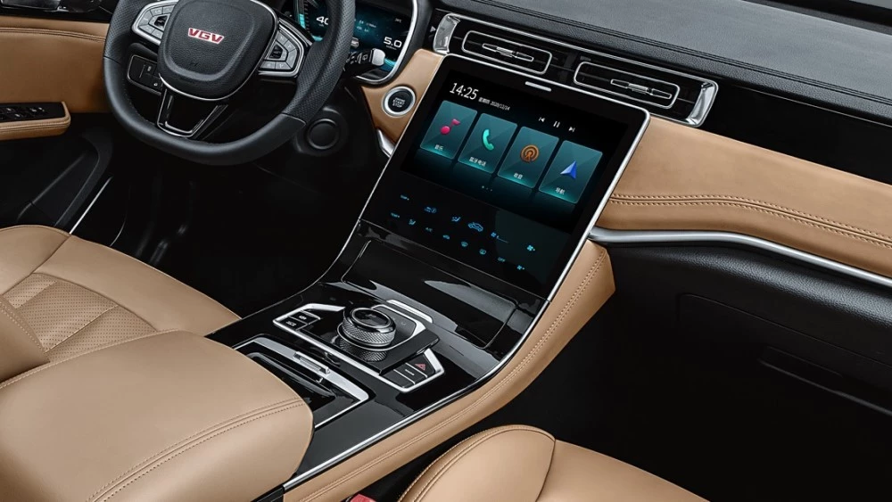 VGV U75 Plus салон интерьер