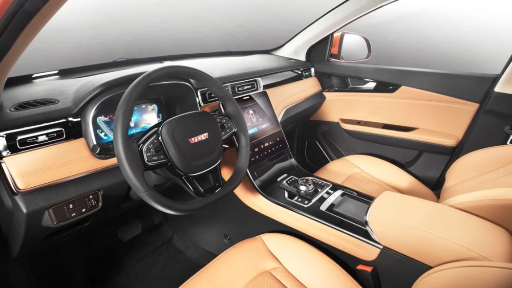 VGV VX7 салон интерьер