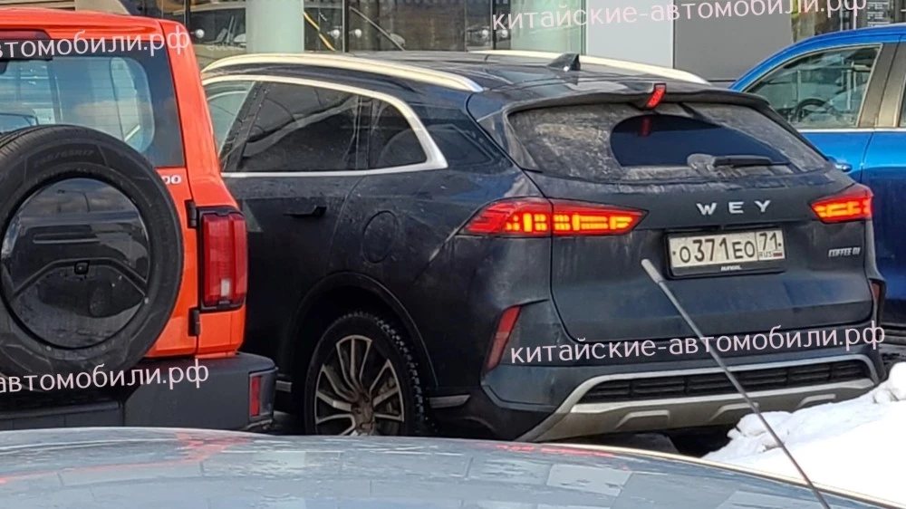 кроссовер Wey Coffee 01 в России Москве сзади