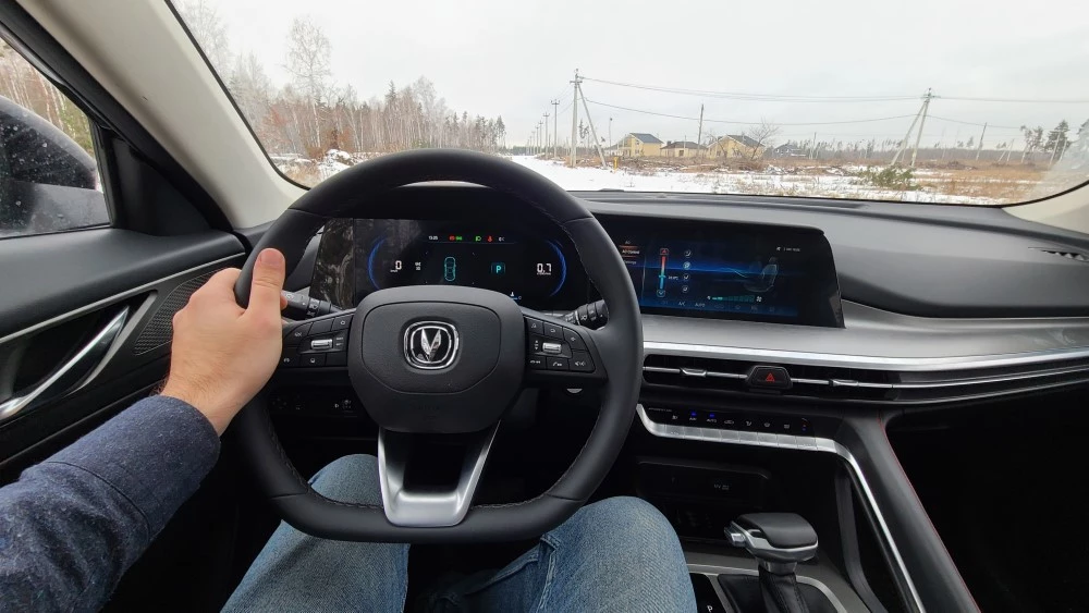 новый Changan CS35 Plus салон интерьер