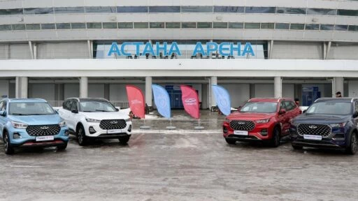 Chery спонсор ФК Астана в Казахстане