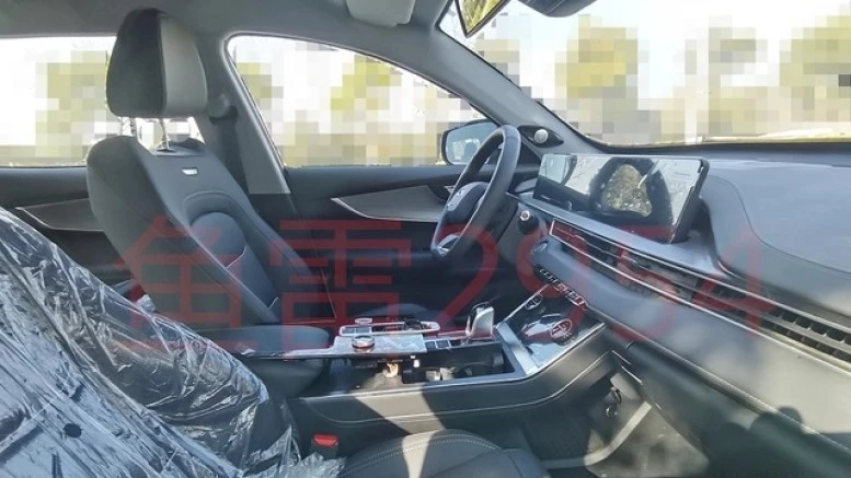 гибридный Chery Tiggo 7 Pro Max для экспортных рынков салон интерьер