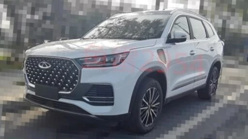 Chery Tiggo 8 Plus Kunpeng e+ сбоку спереди или Tiggo 8 Pro e+