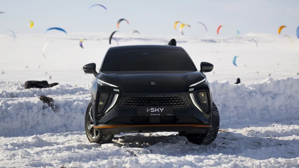 Evolute i-SKY в России презентация спереди
