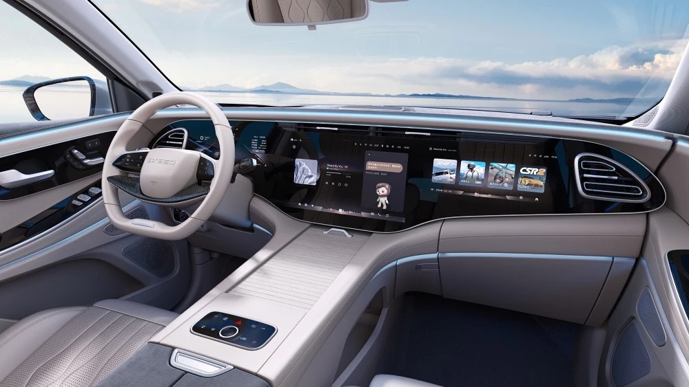 новый кроссовер Exeed VX второго поколения салон интерьер