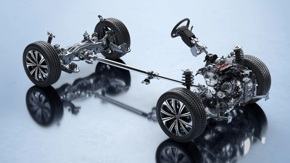 новый Exeed VX сбоку платформа M3X 2.0