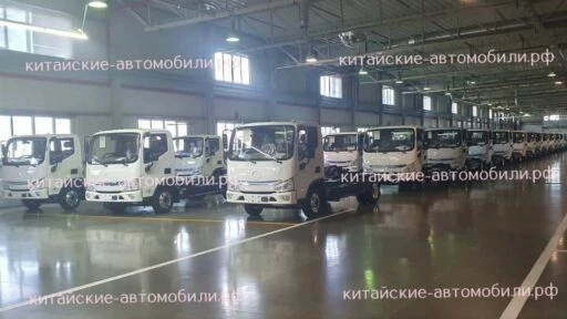 грузовики Foton на заводе «Автотор»