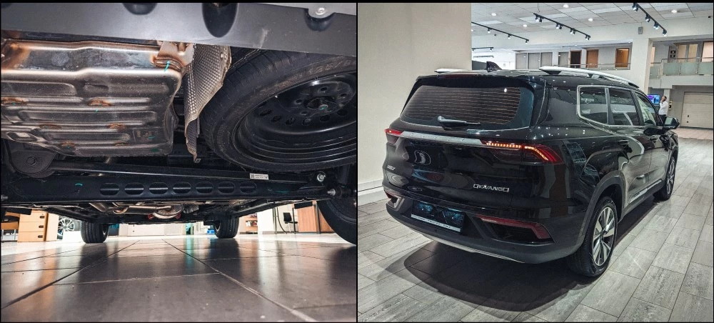 Geely Okavango клиренс подвеска докатка