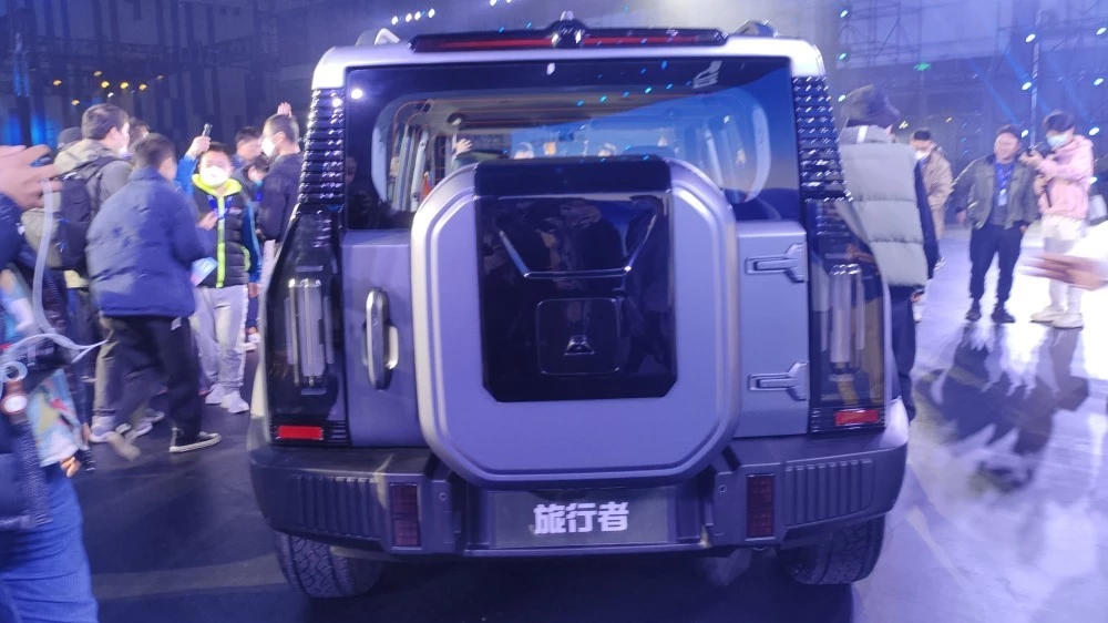 Jetour T-1 сзади