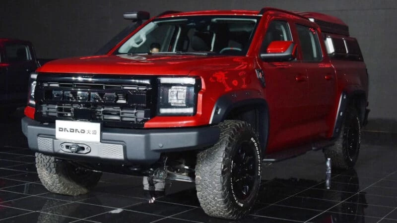 пикап JMC Dadao для бездорожья