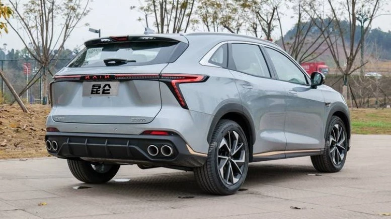 Kaiyi Kunlun сбоку сзади