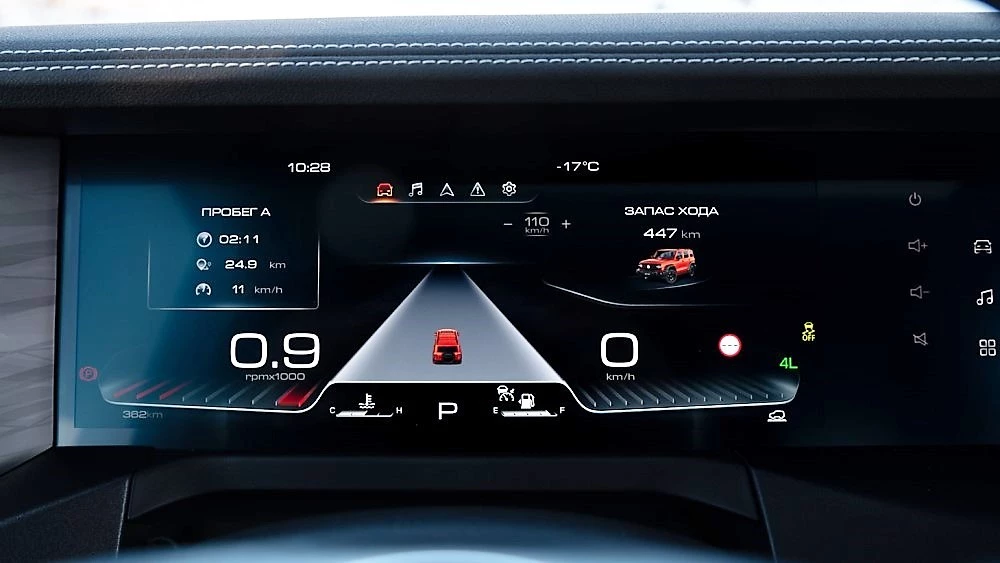 Tank 300 салон интерьер приборная панель