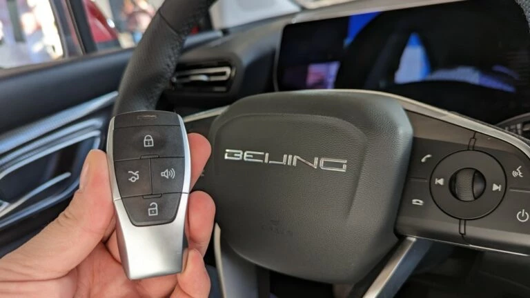 BAIC U5 Plus руль ключ