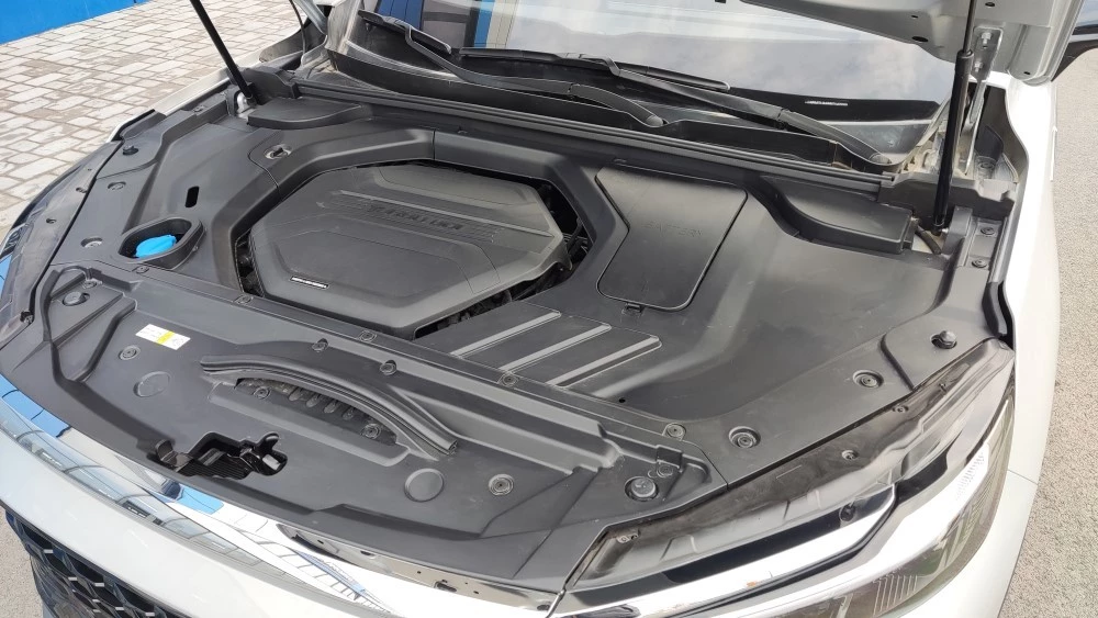 BAIC X7 капот двигатель