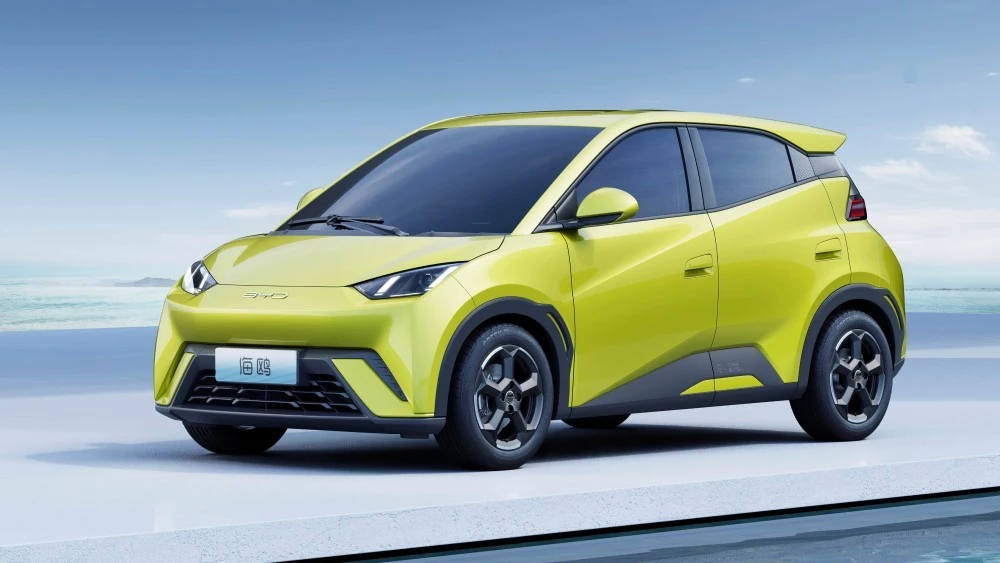 BYD Seagull спереди сбоку