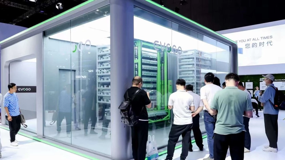 CATL в Шанхае батареи