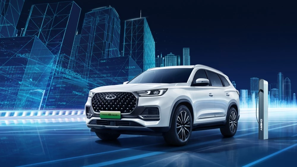 гибридный Chery Tiggo 8 Pro e+