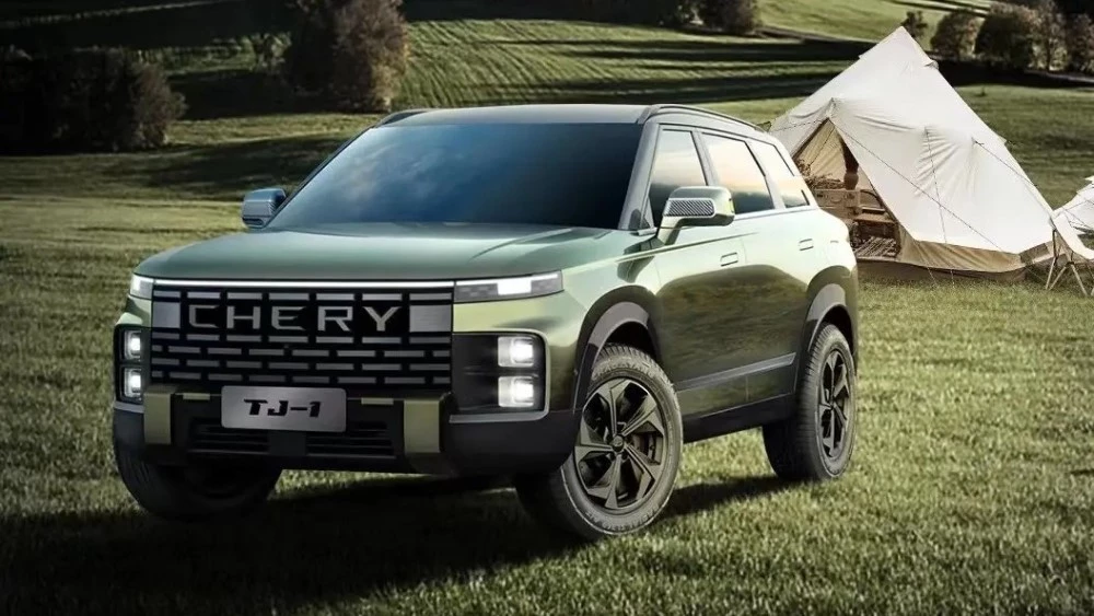 Chery TJ-1 спереди сбоку