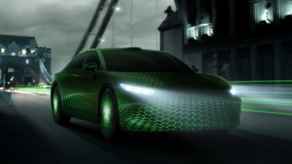 седан Exeed Sterra ES сбоку спереди