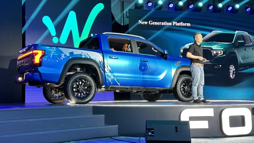 пикап Foton Mars 9 / Tunland 9 сбоку сзади