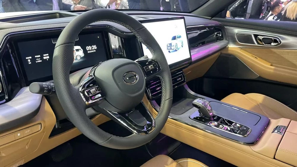 GAC GS8 спецверсия салон интерьер