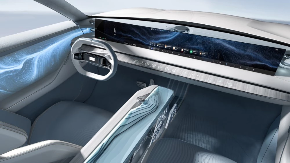 Geely Galaxy Light салон интерьер