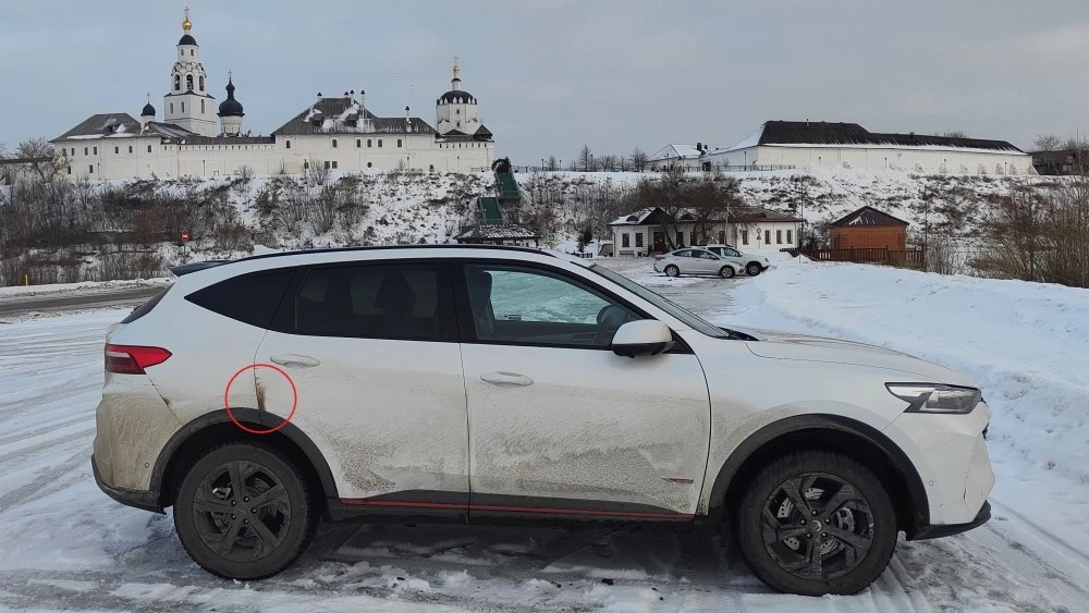 Haval F7 под микроскопом Мишин грязь