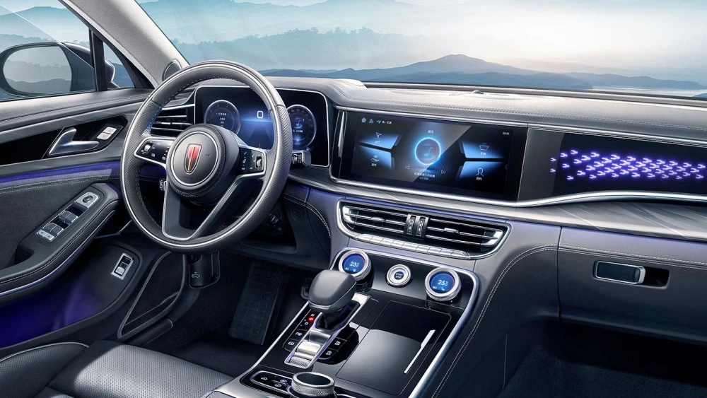 Hongqi H9 салон интерьер